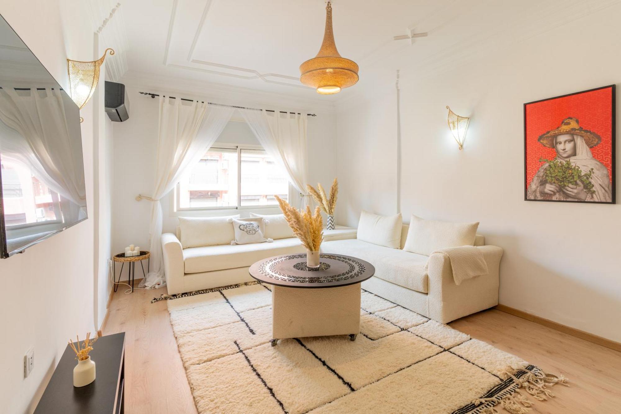 Appartement Centre Marrakech Gueliz - Cool & Cozy Apartment For A Family Stay In The Heart Of The City Марракеш Экстерьер фото